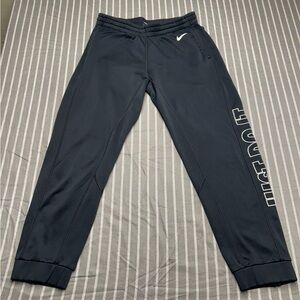 Nike Youth Black 'Just Do It' Joggers